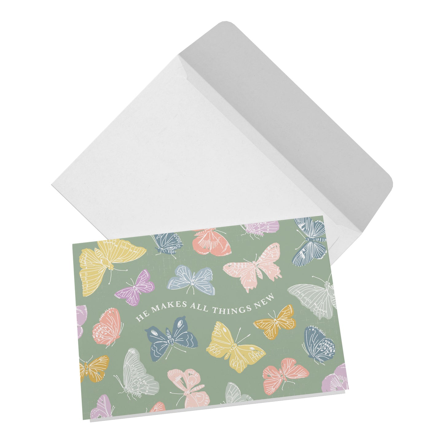 All Things New | Baptism Greeting Card