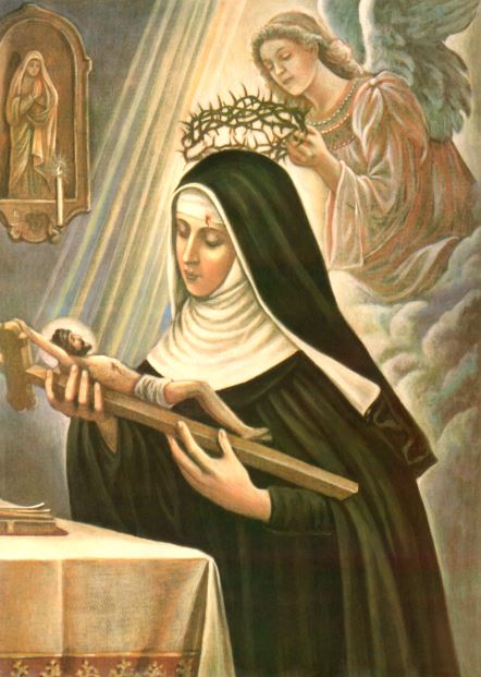 Image of Saint Rita. The St. Rita Novena is powerful. Include the Saint Rita novena in your daily prayers.