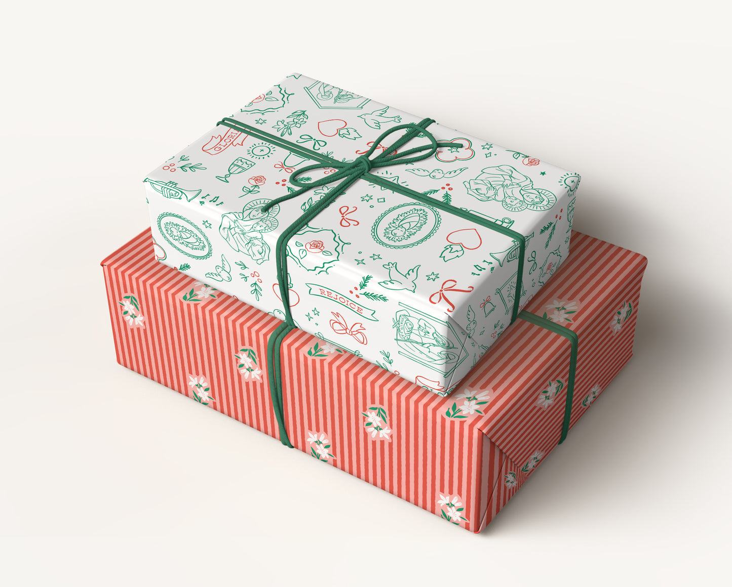 Divine Grace | Catholic Christmas Wrapping Paper