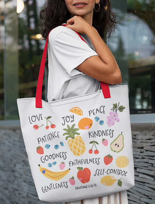 Fruits of the Spirit | Christian Tote Bag