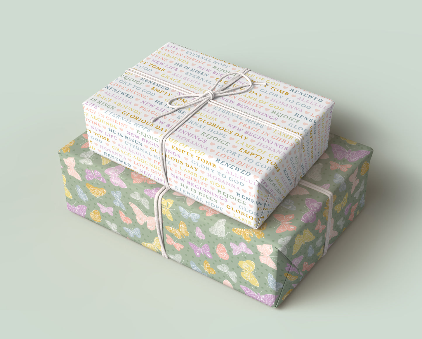 Easter Phrases | Christian Wrapping Paper