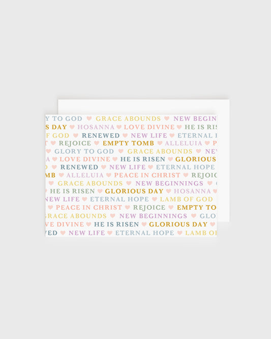 Glorious Day | Christian Easter Greeting Card