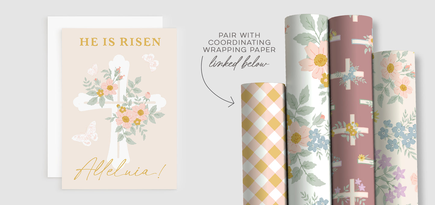 He is Risen | Catholic Easter Greeting Card