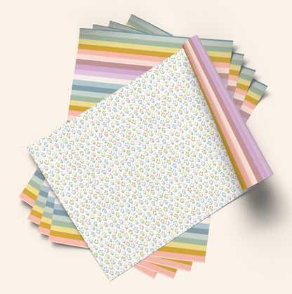 Joyful Tulips | Easter Wrapping Paper