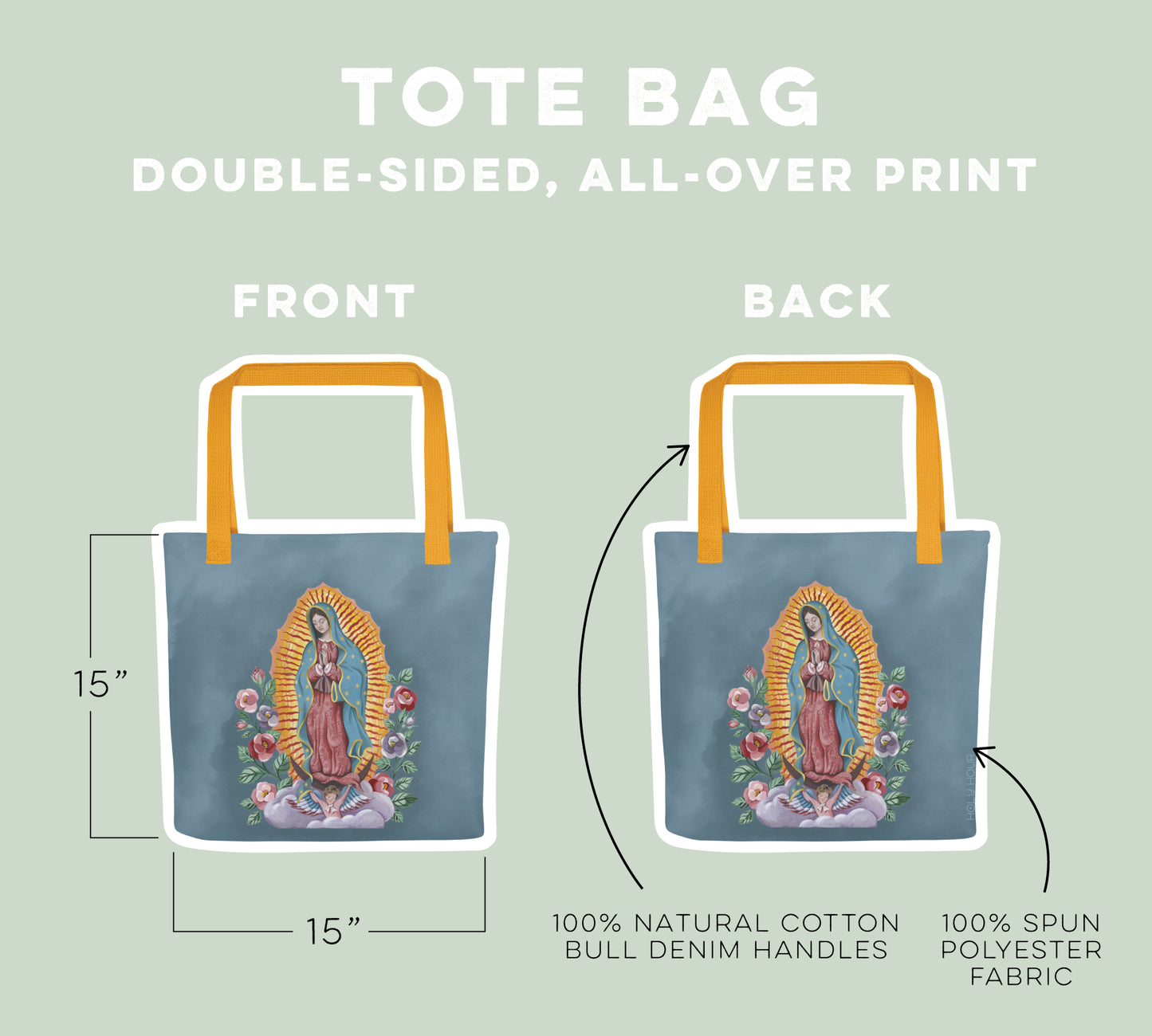 Our Lady of Guadalupe | Catholic Tote bag