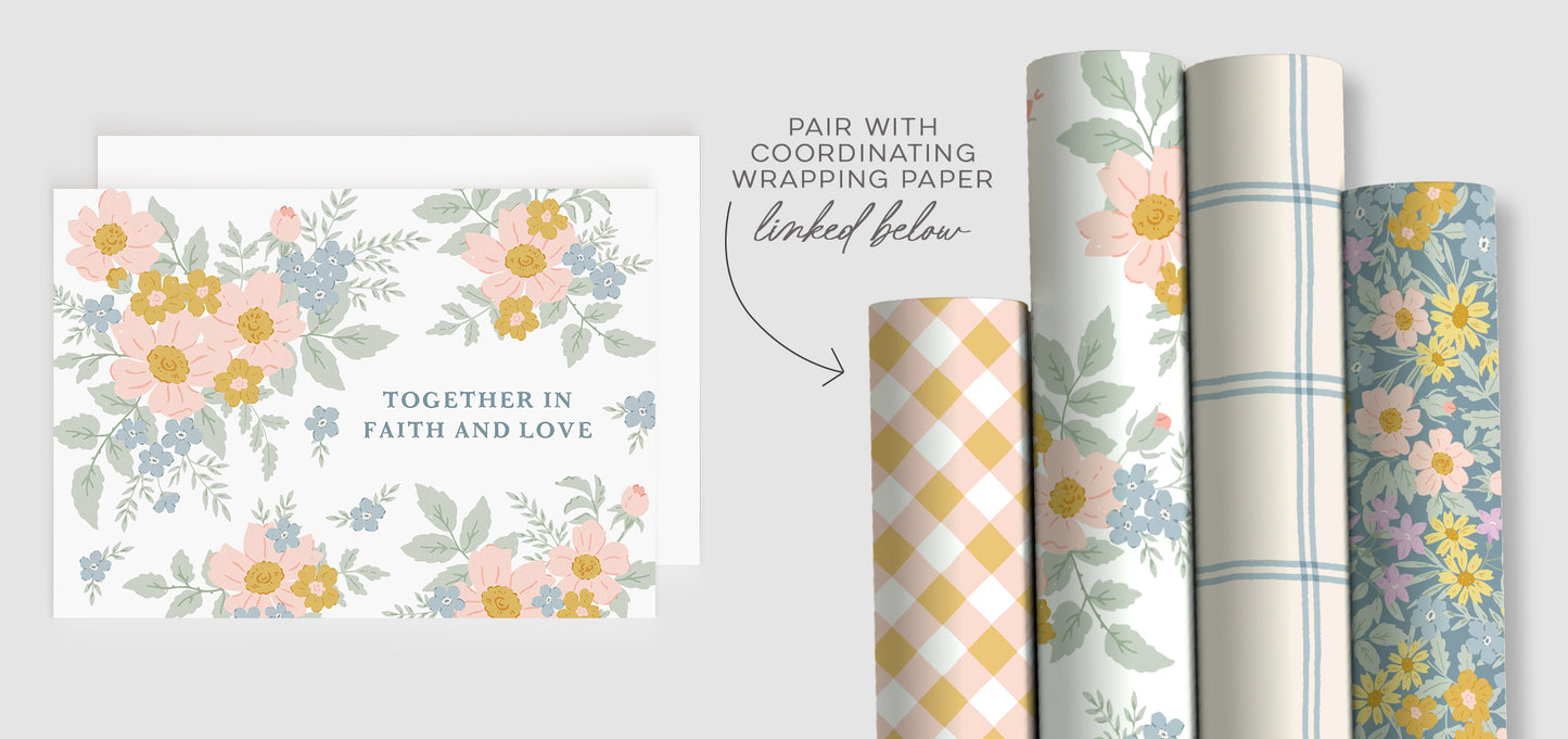 Together | Christian Wedding Card