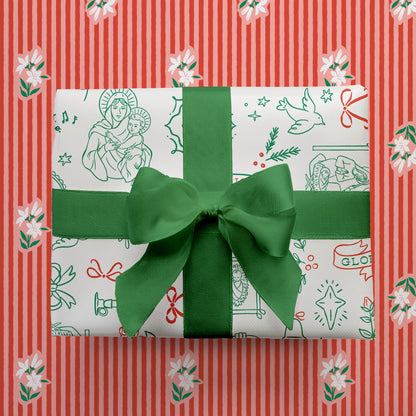Divine Grace | Catholic Christmas Wrapping Paper