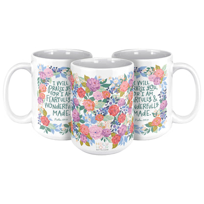 Wonderfully Made | Christian Mug