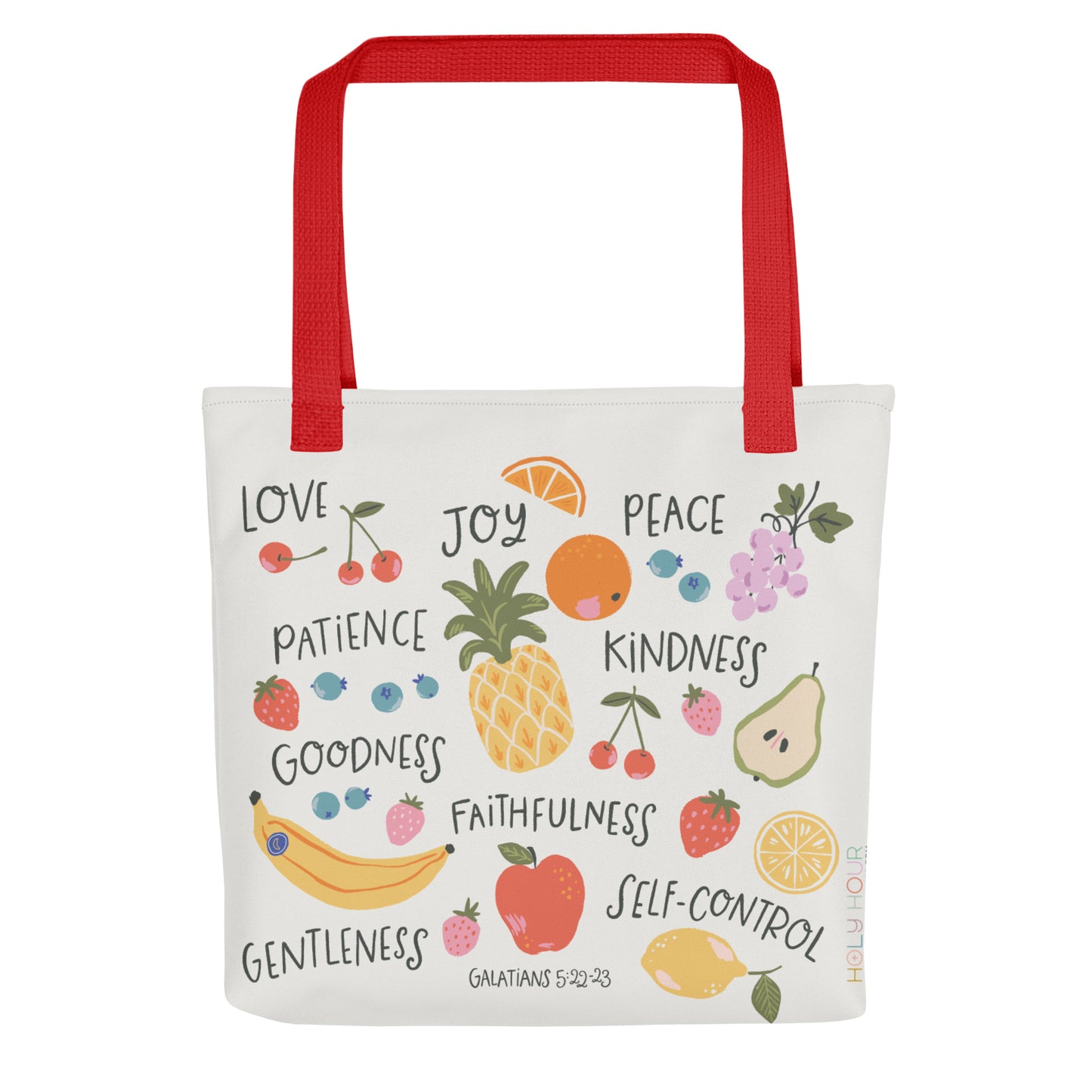 Fruits of the Spirit | Christian Tote Bag