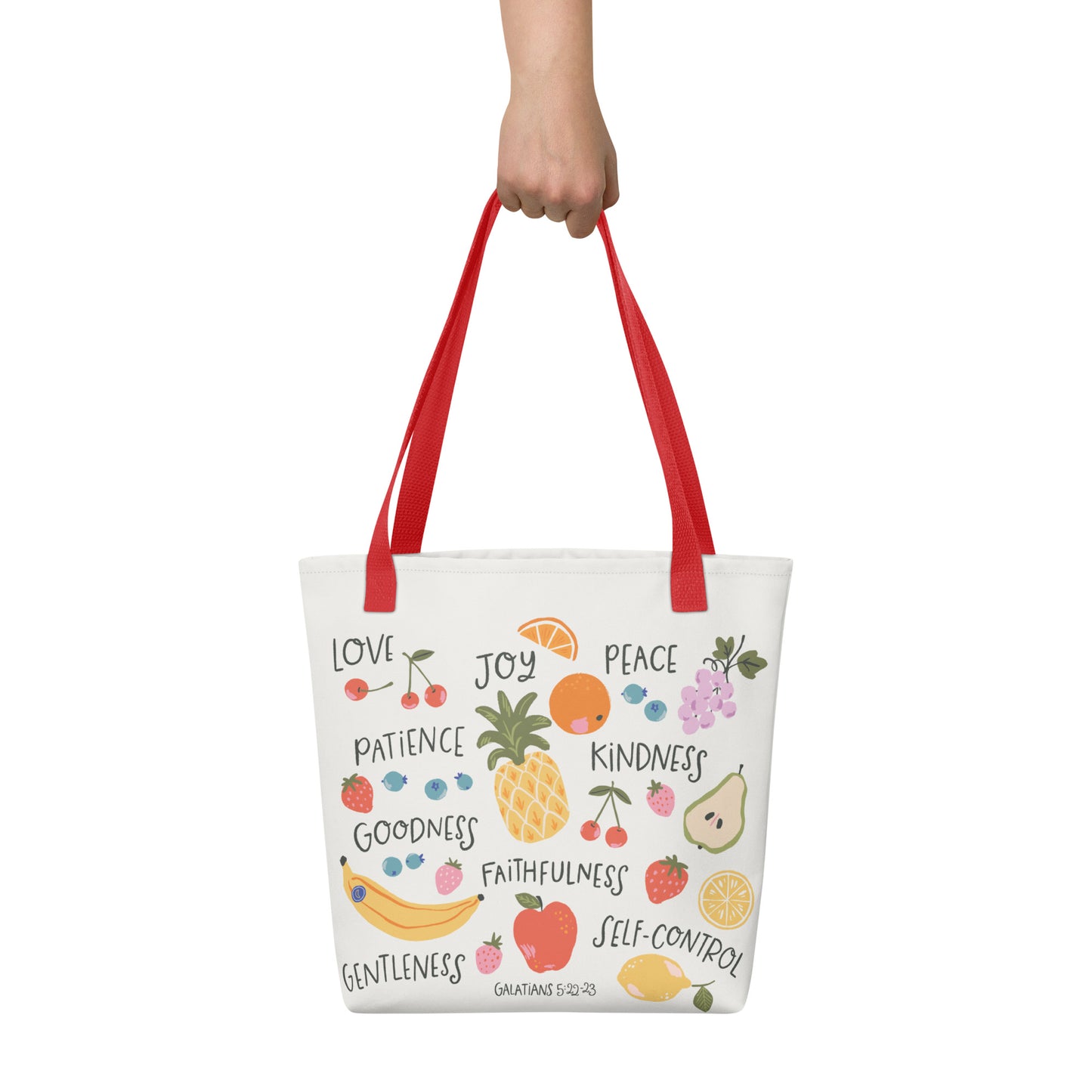 Fruits of the Spirit | Christian Tote Bag