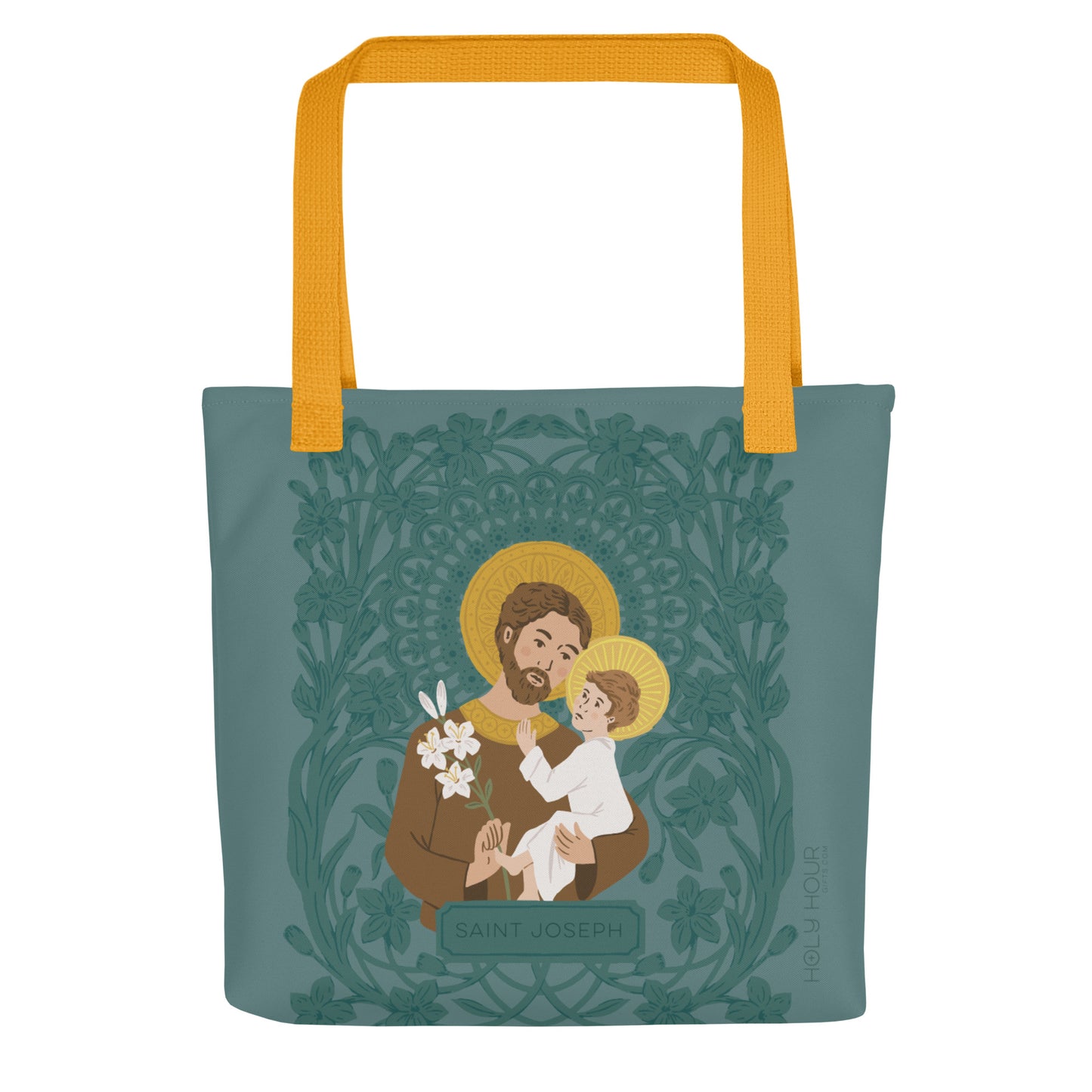 Saint Joseph and Child Jesus | Tote Bag