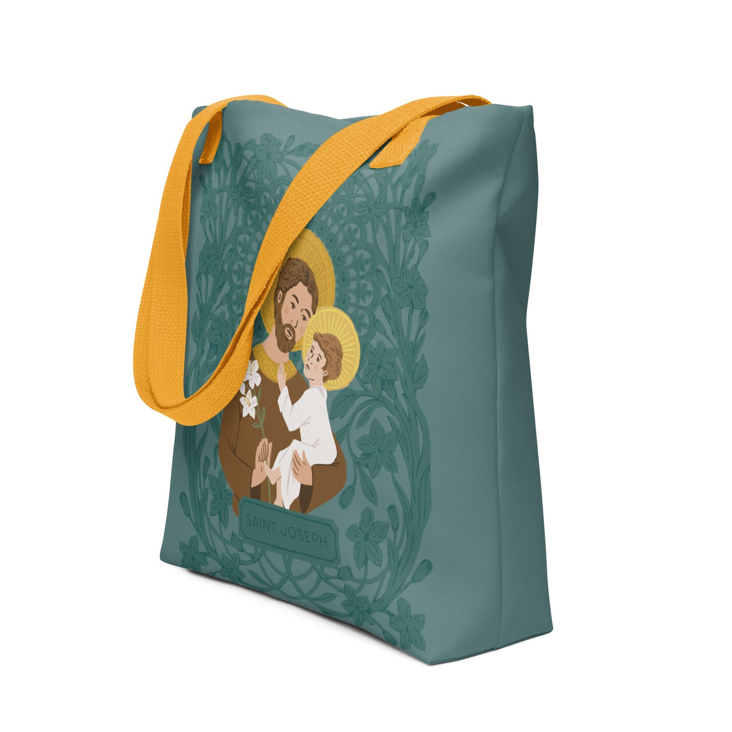 Saint Joseph and Child Jesus | Tote Bag