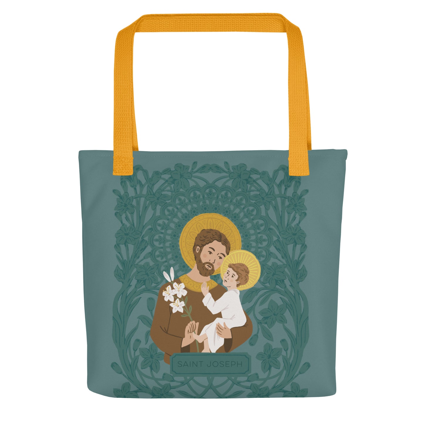 Saint Joseph and Child Jesus | Tote Bag