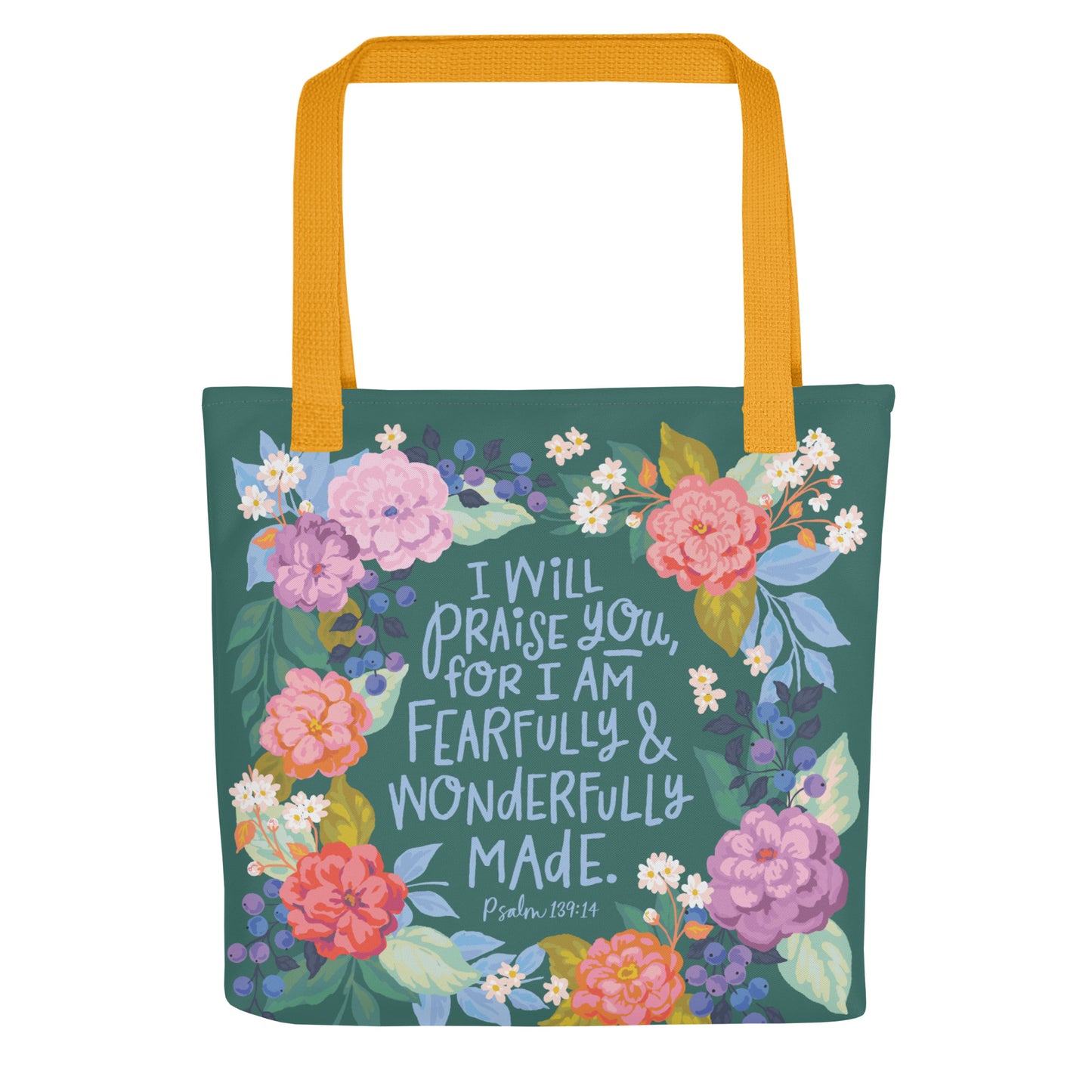 Wonderfully Made | Christian Tote Bag