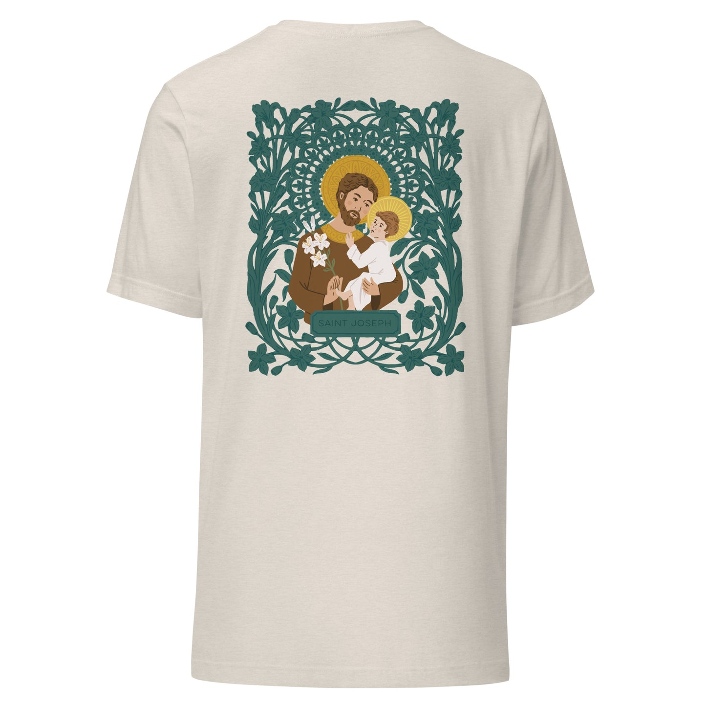 Saint Joseph and Child Jesus | T-Shirt