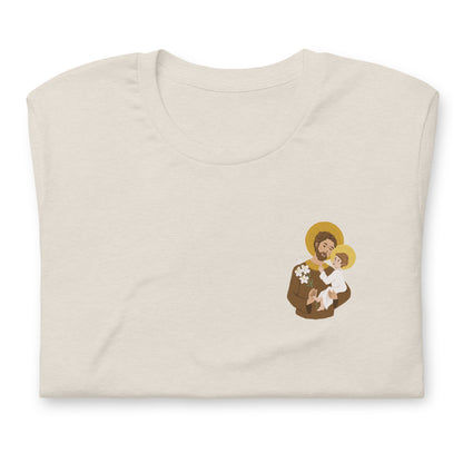 Saint Joseph and Child Jesus | T-Shirt